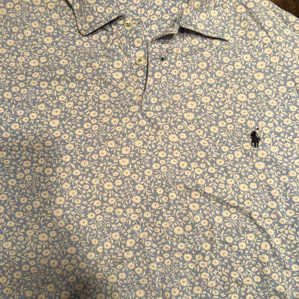 Ralph Lauren Floral Golf Polo